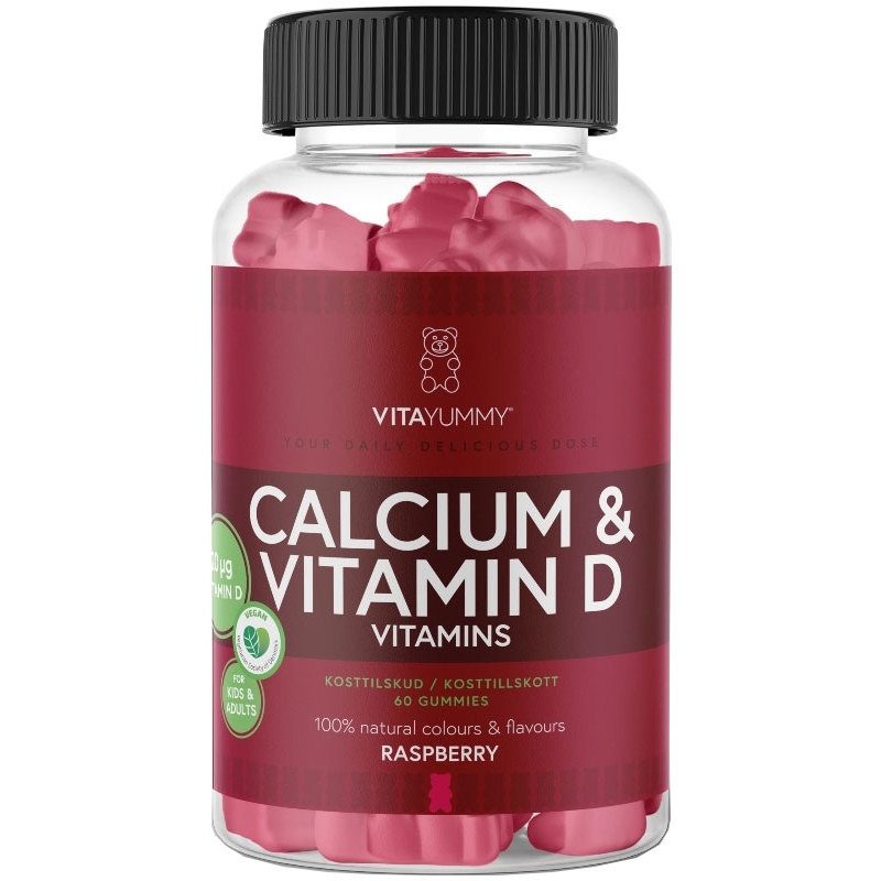 VitaYummy Calcium +D Vitamin Vitamins 60 Pieces thumbnail