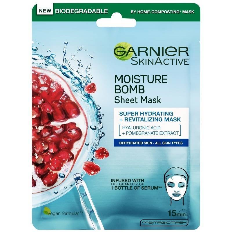 Garnier Skinactive Moisture Bomb Tissue Mask 1 Piece thumbnail