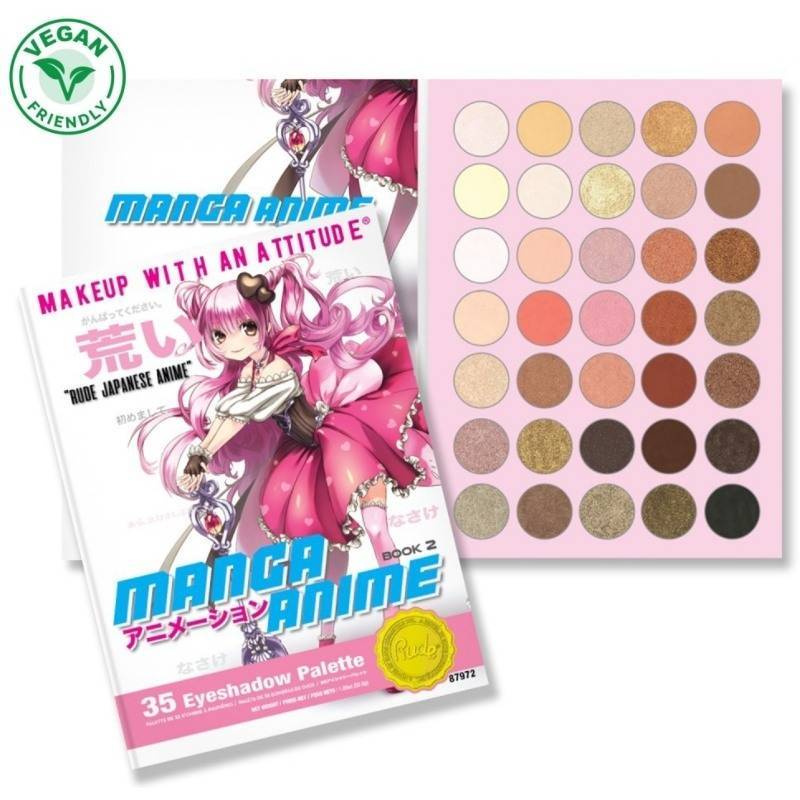 Rude Cosmetics 35 Eyeshadow Palette - Manga Anime thumbnail