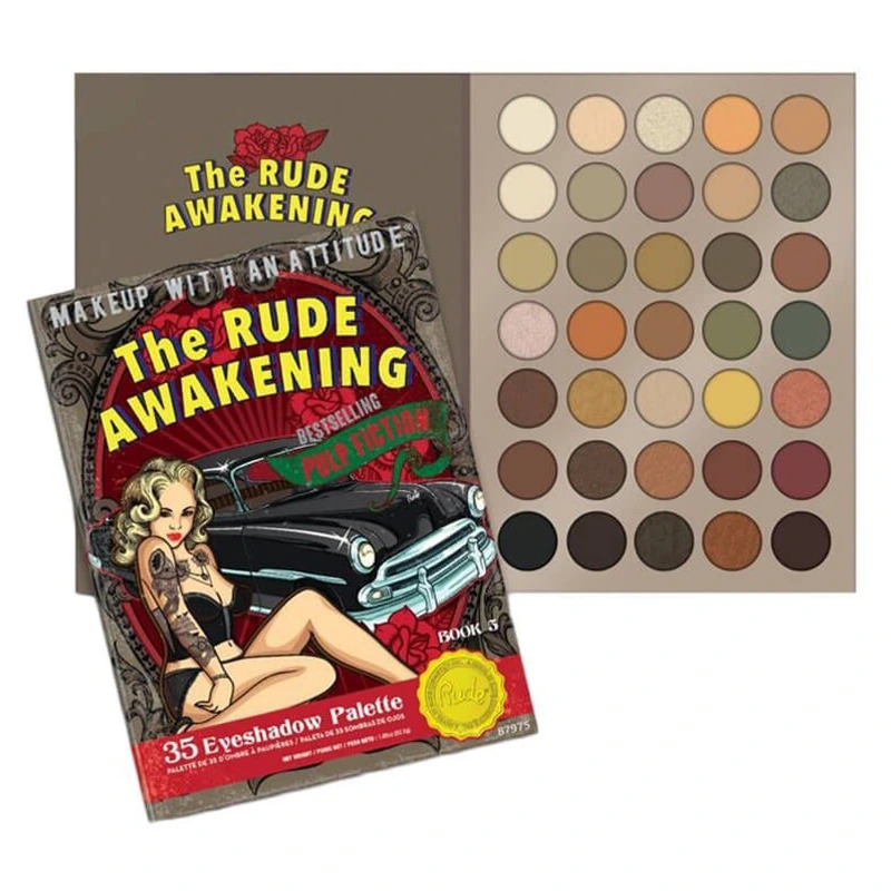 Rude Cosmetics 35 Eyeshadow Palette - The Rude Awakening thumbnail