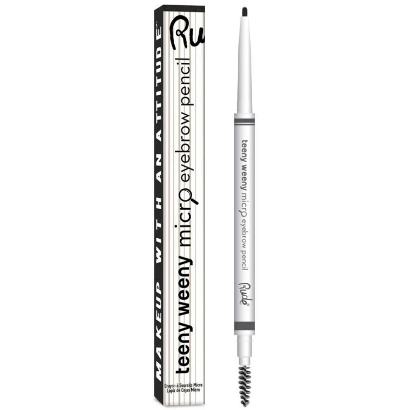 Rude Cosmetics Teeny Weeny Micro Eyebrow Pen 0,05 gr. - Black Brown thumbnail