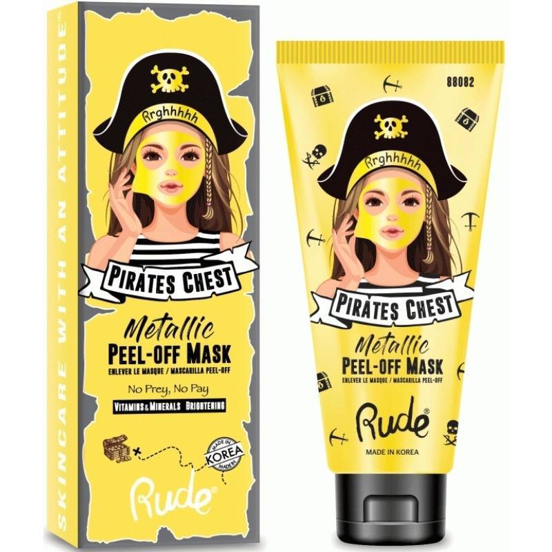 Rude Cosmetics Pirates Chest Peel Off Mask 60 ml - Brightening thumbnail