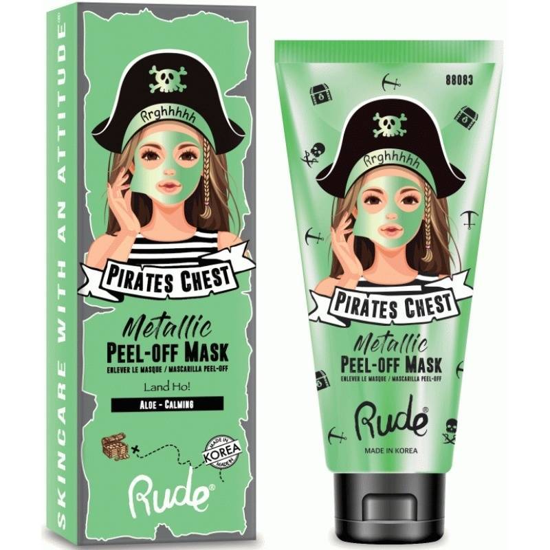 Rude Cosmetics Pirates Chest Peel Off Mask 60 ml - Calming thumbnail