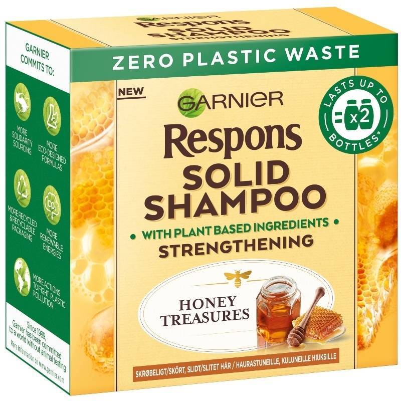 Garnier Respons Solid Shampoo Honey Treasures 60 gr. thumbnail