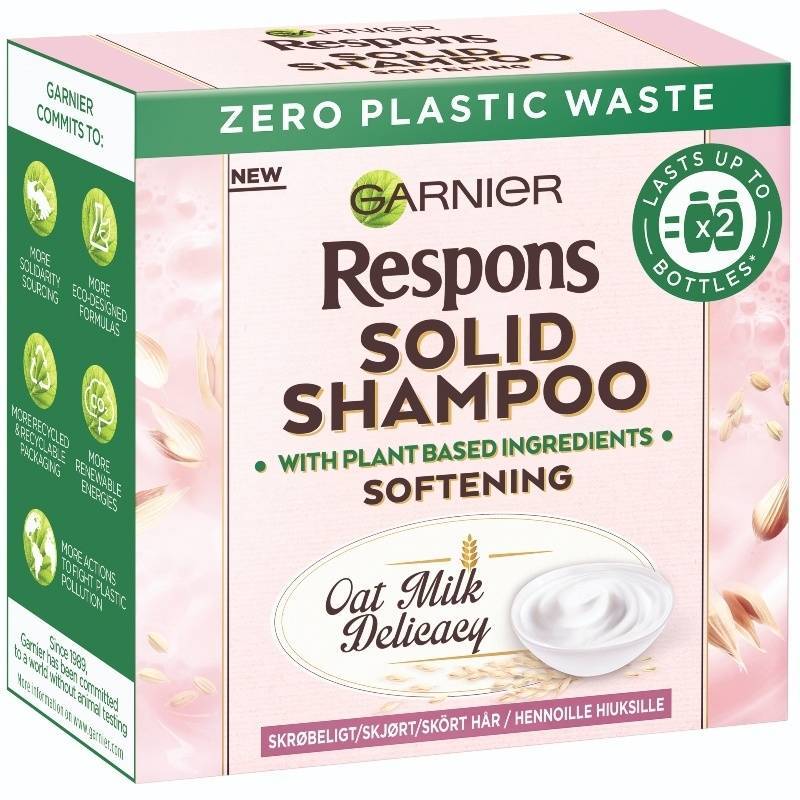 Garnier Respons Solid Shampoo Oat Milk Delicacy 60 gr. thumbnail