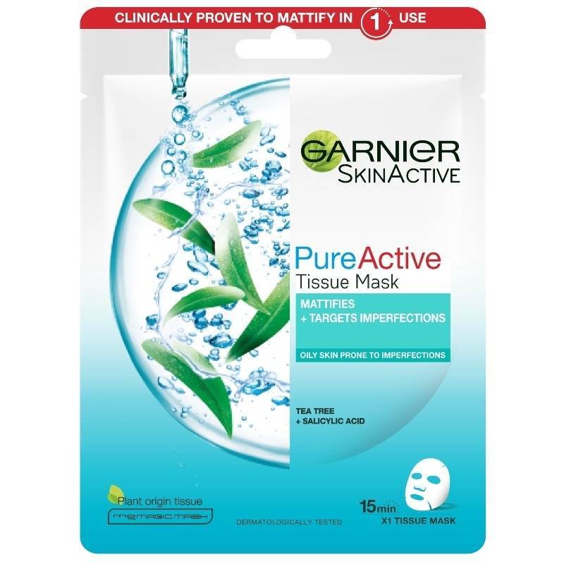 Garnier SkinActive PureActive Tissue Mask 1 Piece thumbnail