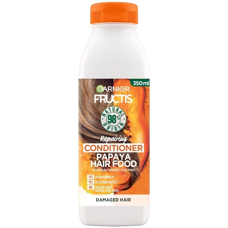 Garnier Fructis Papaya Hair Food Conditioner 350 ml thumbnail