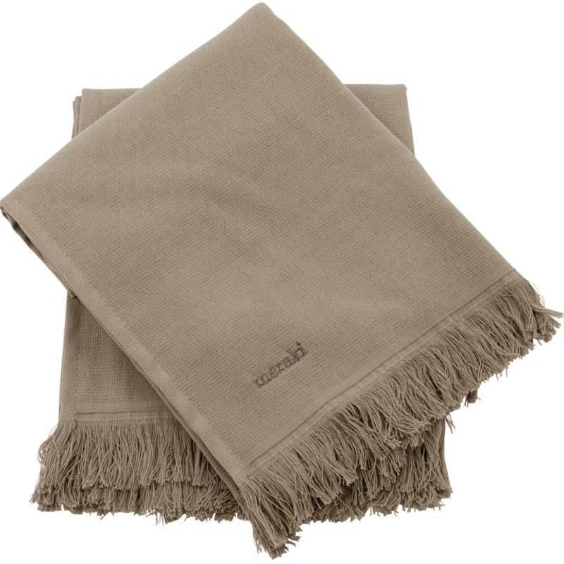 Meraki Hand Towel Lunaria Warm Grey 40 x 60 cm - 2 Pieces thumbnail
