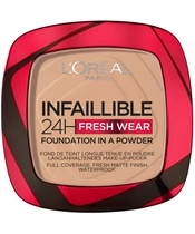 L'Oréal Paris Cosmetics Infaillible 24h Fresh Wear Powder Foundation 9 gr. - 120 Vanilla