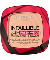 L'Oréal Paris Cosmetics Infaillible 24h Fresh Wear Powder Foundation 9 gr. - 245 Golden Honey
