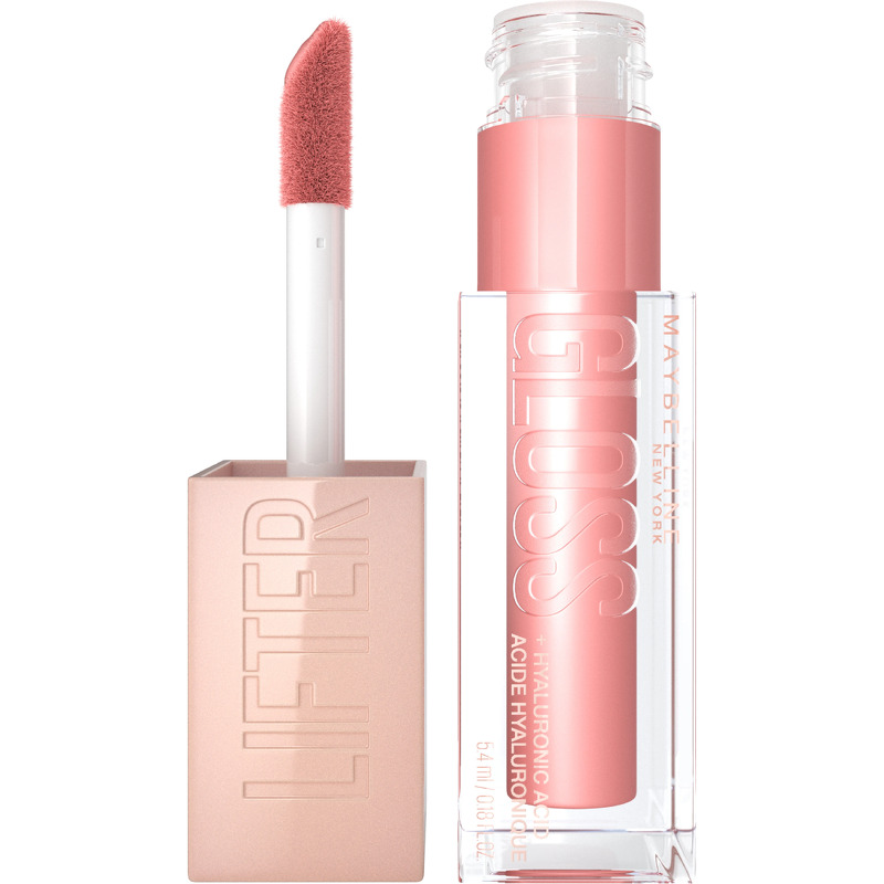 Maybelline New York Lifter Gloss, Hydrating Lip Gloss with Hyaluronic Acid 006 Reef