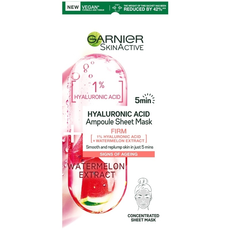 Garnier Skinactive Ampoule Sheet Mask Hyaluronic Acid 1 Piece thumbnail