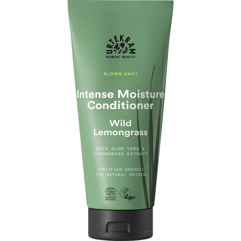 Urtekram Blown Away Intense Moisture Conditioner Wild Lemongrass 180 ml