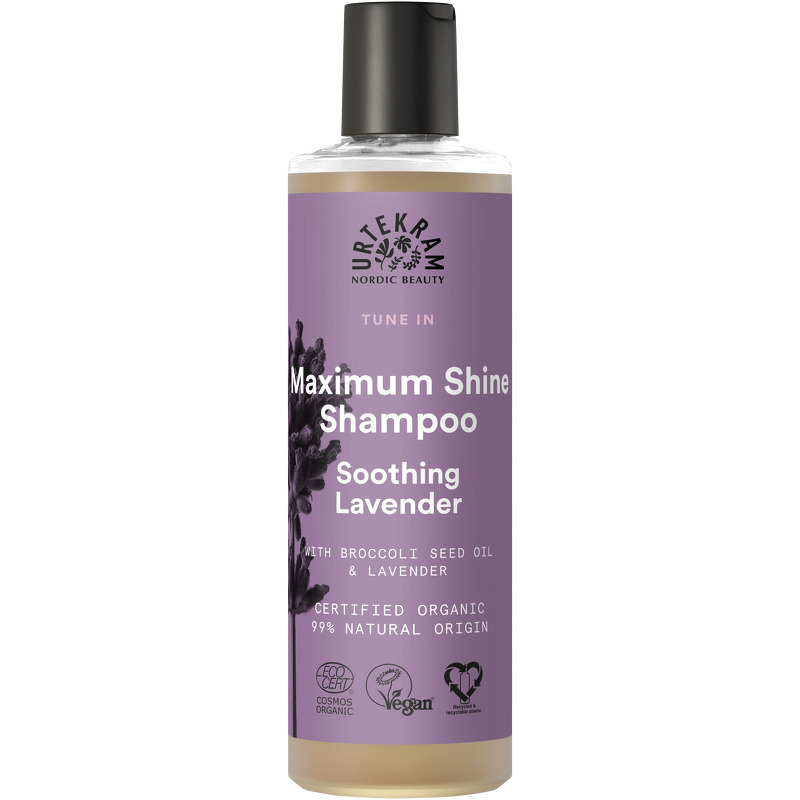 Urtekram Tune In Maximum Shine Shampoo Soothing Lavender 250 ml