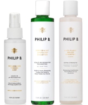 Philip B Toning Mist & Volumizing Shampoo + Anti-Flake Shampoo Set