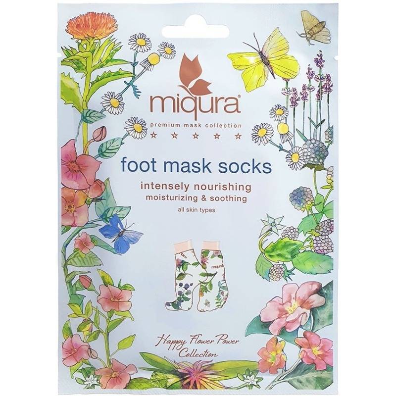Miqura Flower Foot Mask 1 Pair thumbnail