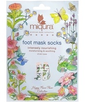 Miqura Flower Foot Mask 1 Pair 