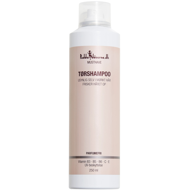 PUDDERDÅSERNE Tørshampoo Parfumefri 250 ml