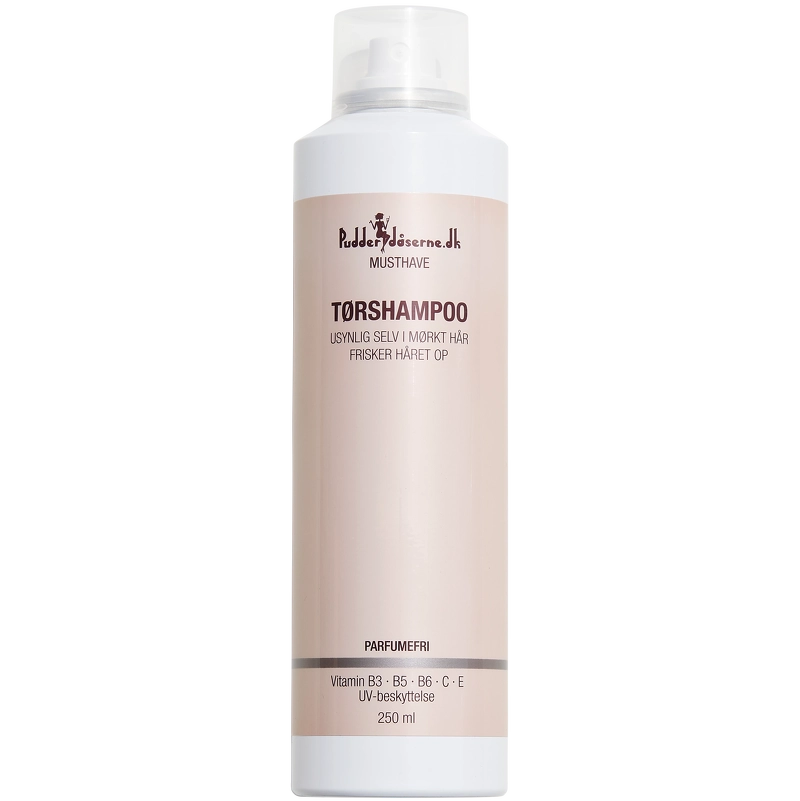 PUDDERDÅSERNE Tørshampoo Parfumefri 250 ml