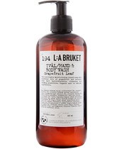 L:A Bruket 194 Hand & Body Wash 450 ml - Grapefruit Leaf