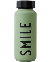 Design Letters Thermo/Insulated Bottle - Smile