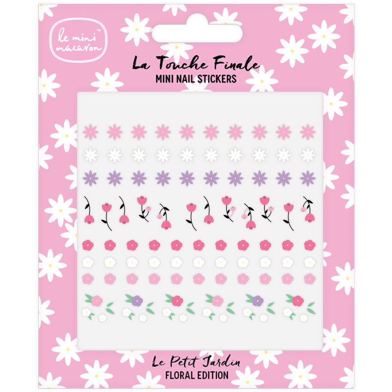 Le Mini Macaron Mini Nail Art Stickers - Petit Jardin thumbnail