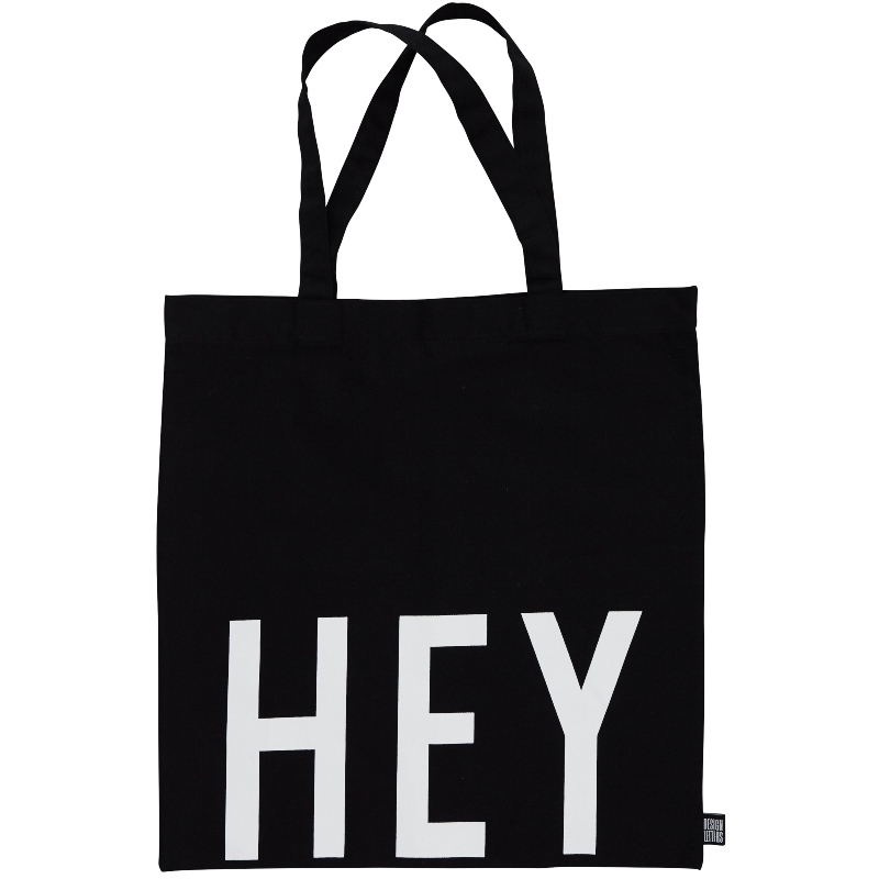 Design Letters Tote Bag - Hey thumbnail