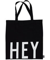 Design Letters Tote Bag - Hey