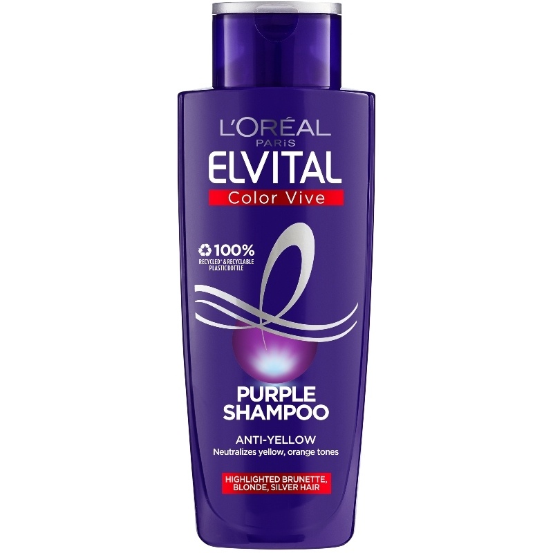 Uitrusten Verhogen Achtervolging L'Oréal Paris Elvital Color Vive Purple Shampoo 200 ml