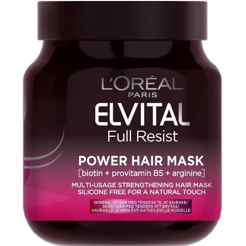 Dusør fattigdom Vær venlig L'Oréal Paris Full Resist Power Mask 680 ml | Se her | NiceHair