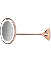 Gillian Jones Suction Mirror Goose Neck Arm - Rose Gold 10252-82