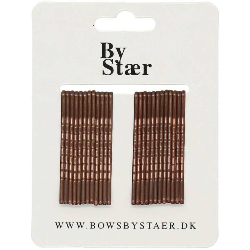 By Stær Hairpins 24 Pieces - Brown thumbnail