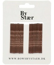 By Stær Hairpins 24 Pieces - Brown