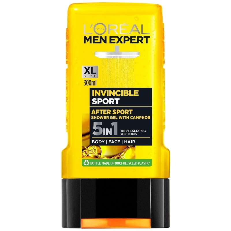 L'Oreal Paris Men Expert Invincible Sport Shower Gel 300 ml thumbnail