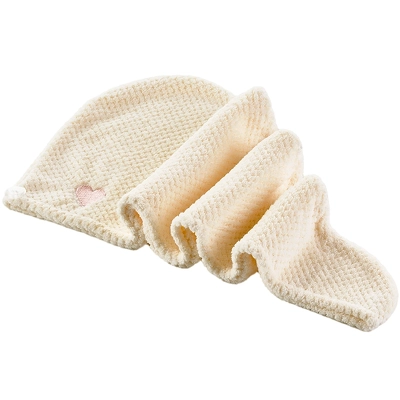Yuaia Haircare Microfiber Hair Towel - Off White