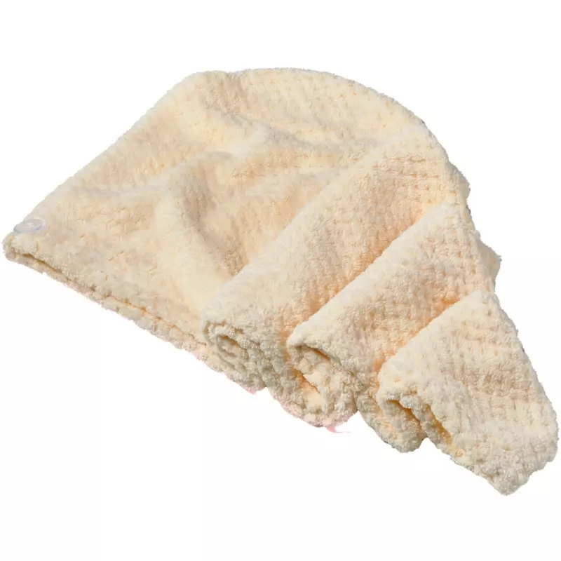 Yummi Haircare Microfiber Hair Towel - Off White