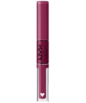 NYX Prof. Makeup Shine Loud High Pigment Lip Shine 3,4 ml - In Charge