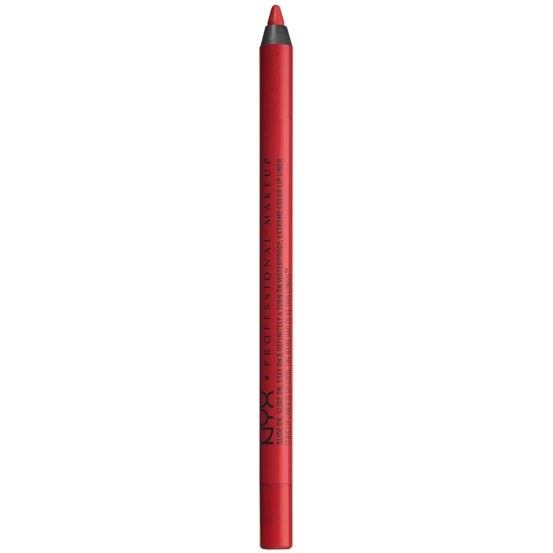 NYX Prof. Makeup Slide On Lip Pencil 1,2 gr. - Knock Em Red thumbnail