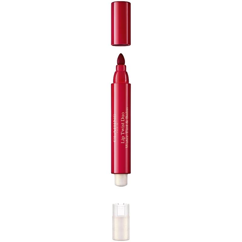 Clarins Lip Twist Duo Water Tint & Balm 2 gr. - 01 Red Sunset thumbnail