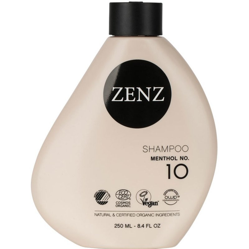 9: ZENZ Organic Menthol No. 10 Shampoo 250 ml