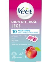 Veet Show Off Those Legs Wax Strips 10 Pieces