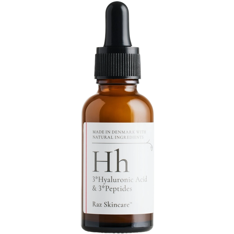 Raz Skincare Hh 3 x Hyaluronic Acid & 3 x Peptides 30 ml