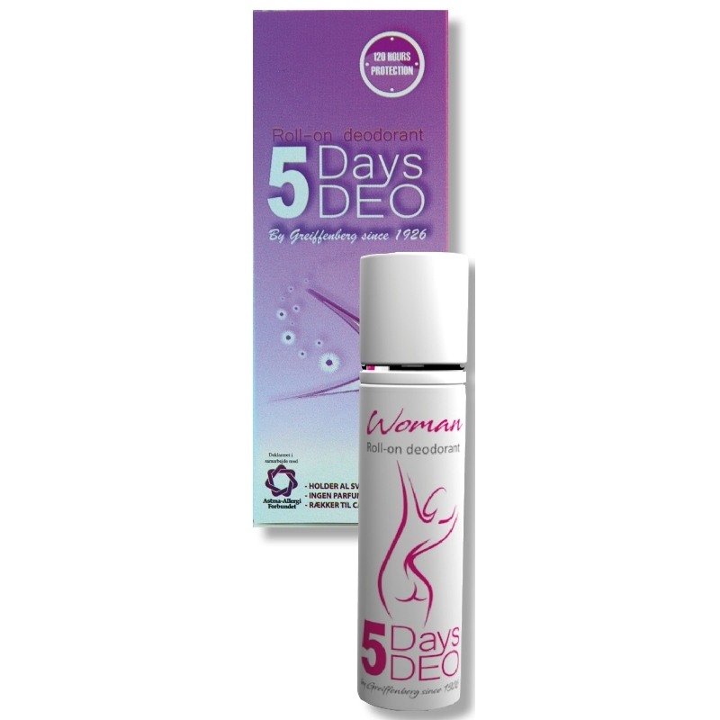 5 Days Deo Roll-On Deodorant 30 ml - Women thumbnail