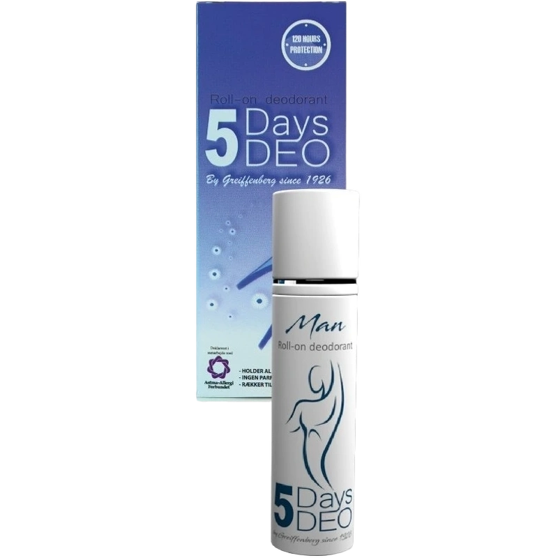 5 Days DEO Roll-On Deodorant - Men 30 ml