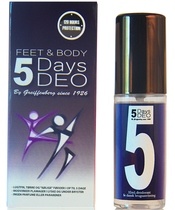 5 Days Deo Feet & Body Spray 32 ml