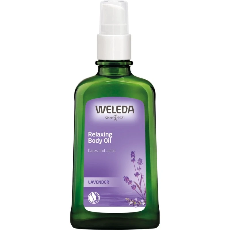 Weleda Lavender Relaxing Body Oil 100 ml billede