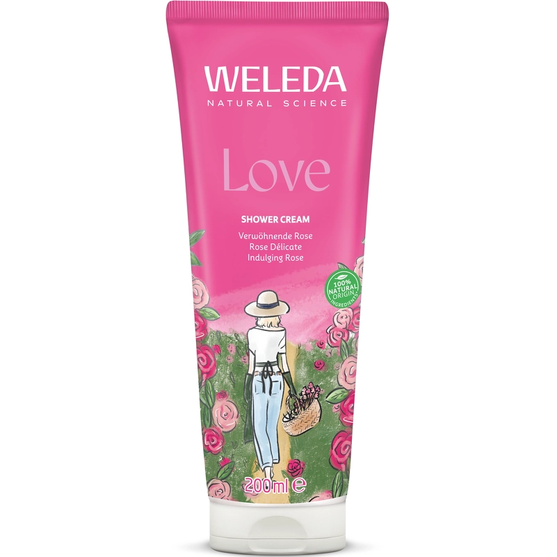 Weleda Love Shower Cream 200 ml - Rose