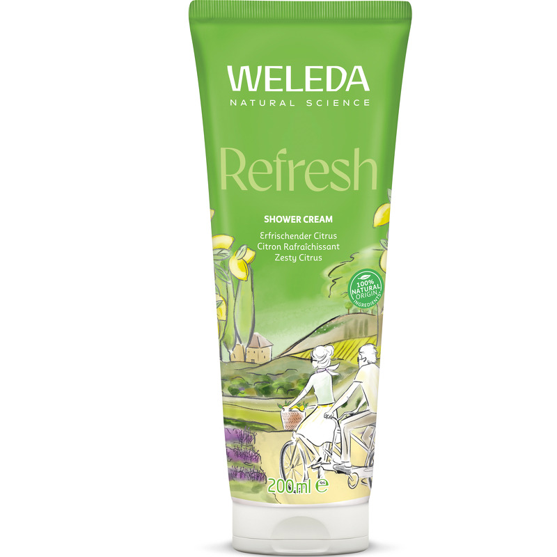 Weleda Refresh Shower Cream - Citrus 200 ml