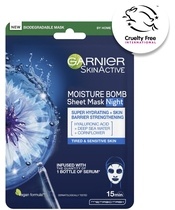 Garnier Skinactive Moisture Bomb Sheet Mask Night 1 Piece