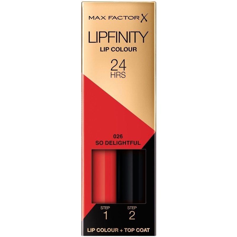 Max Factor Lipfinity Lip Colour 24 Hrs - 026 So Delightful thumbnail